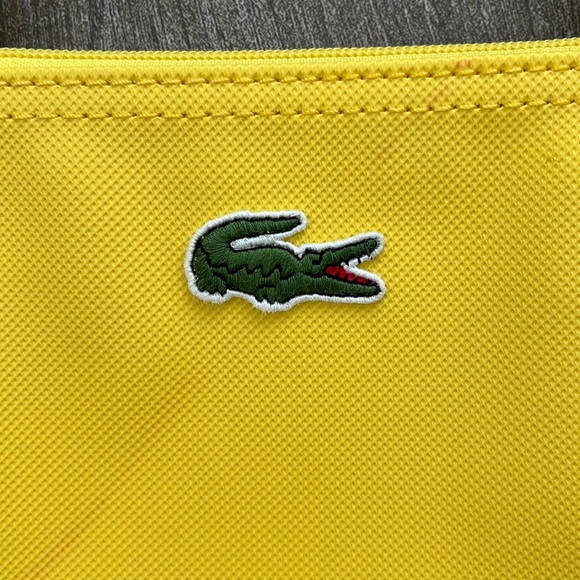 Lacoste yellow Vertical Tote bag with 25cm drop - Picture 2 of 16